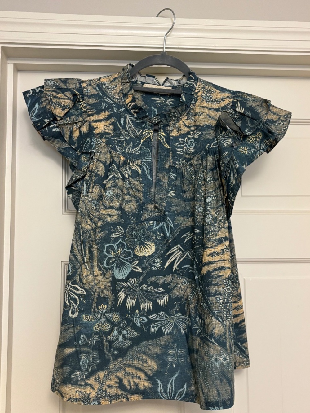 Ulla Johnson Flutter Sleeve top